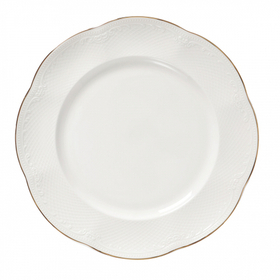 Тарелка 18 см, фарфор, "Aristocrat-Gold". Noble