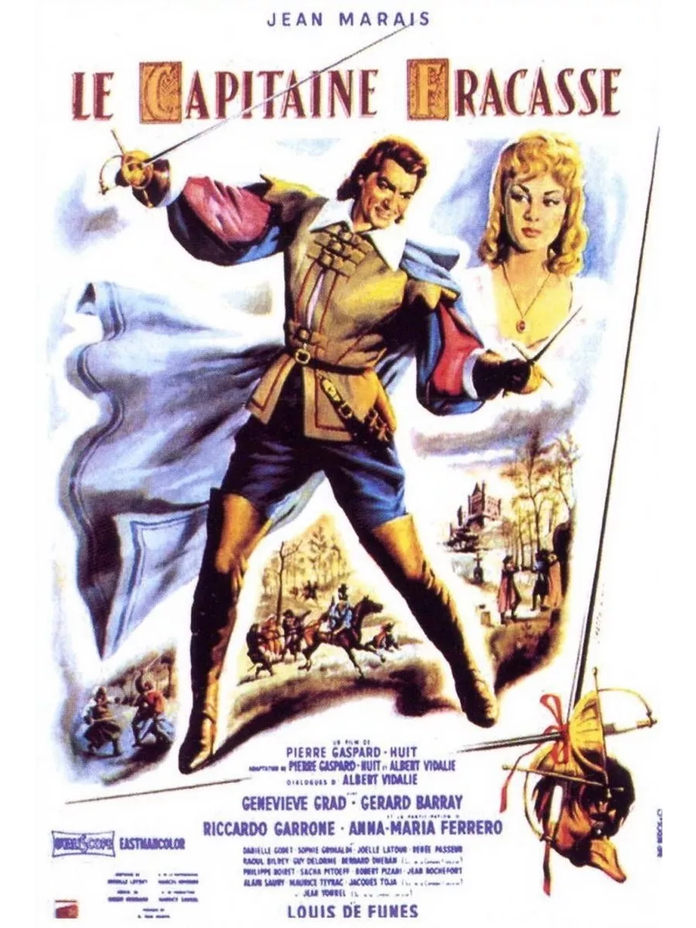 Капитан Фракасс (1961) (DVD-R)