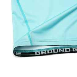 Рашгард Ground Game FC ARMBAR мятный
