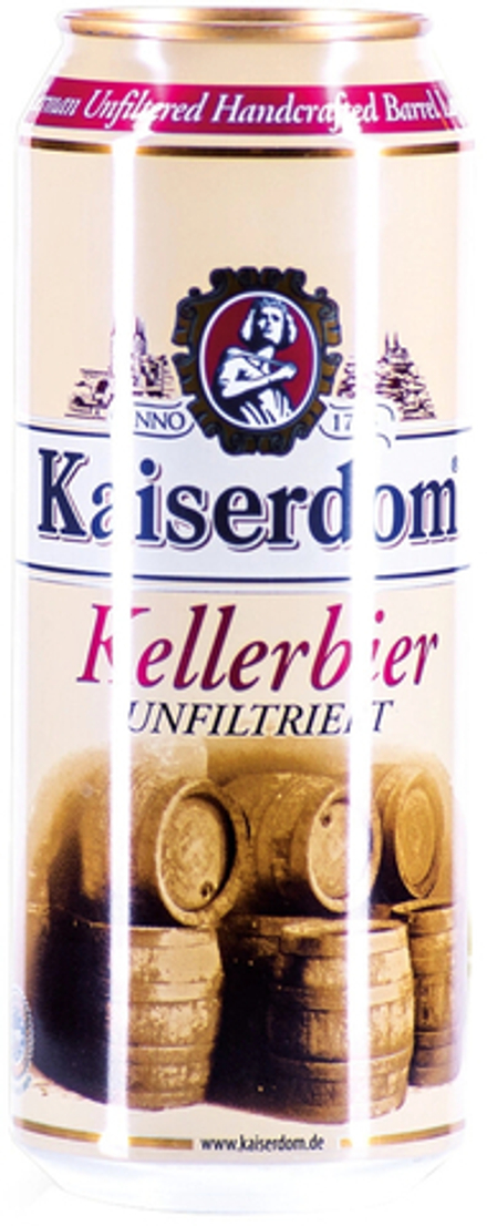 Пиво Кайзердом Келлербир / Kaiserdom Kellerbier 0.5 - банка