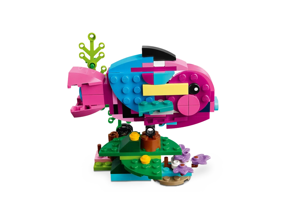 Конструктор LEGO Creator 3in1 31144 Экзотический розовый попугай, 3в1