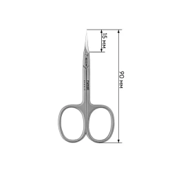 Ножницы для кутикулы Runail Expert, матовые 100/19 мм №601