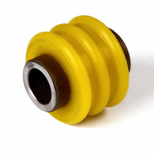 Полиуретановая втулка амортизатора, передней подвески нижняя (ребристая) (1 шт.), Точка опоры.1-03-056