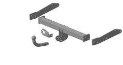 Фаркоп Volkswagen Transporter, Caravelle, Multivan  T5,T6 2003-2021 (кроме моделей с партроником), условно-съемный,(без электрики) Трейлер.9180