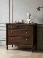 Комод 110х50х94 Джоли, с ящиками для одежды, в спальню, гостиную, прихожую, массив березы, коричневый, Makosa