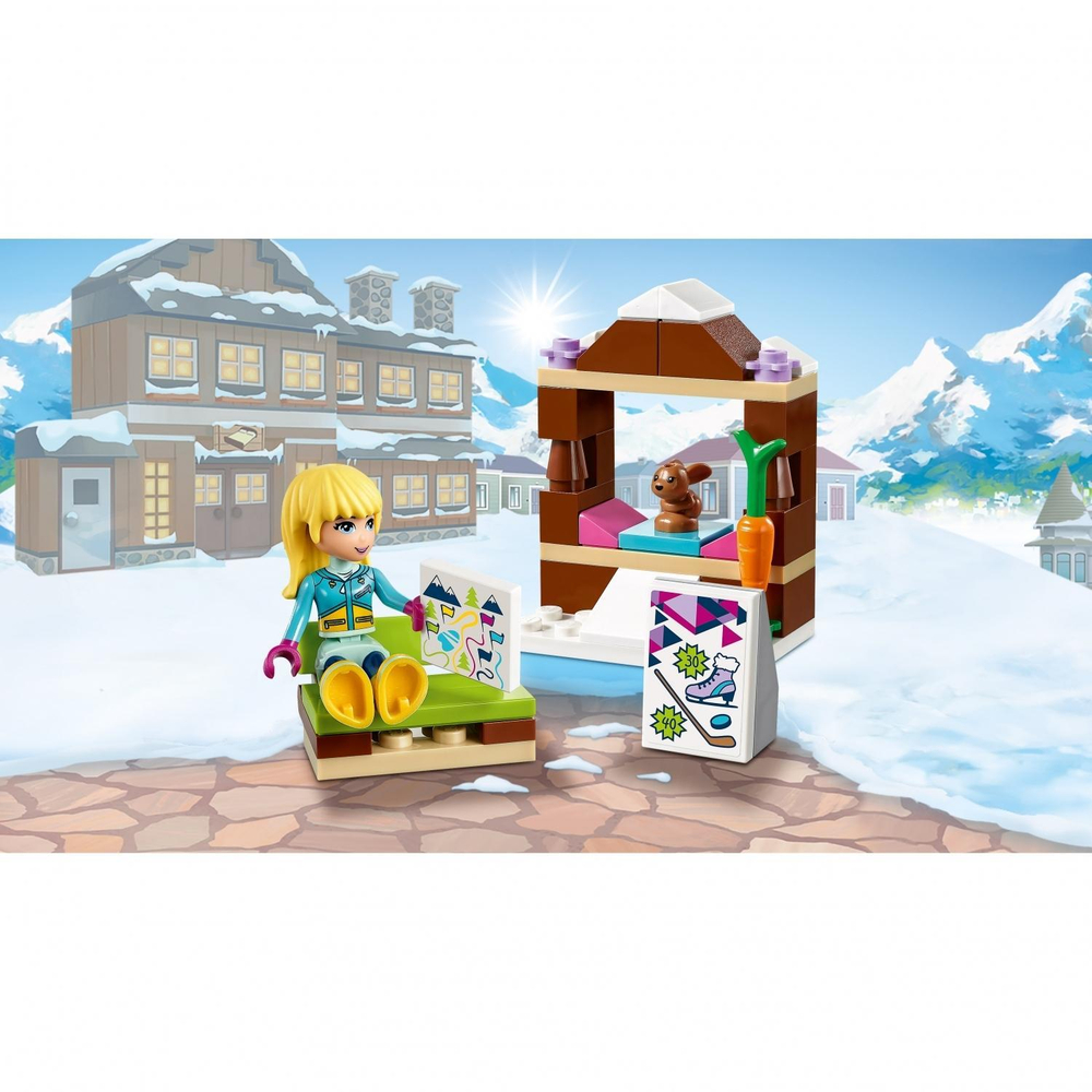 LEGO Friends: Горнолыжный курорт: Каток 41322 — Snow Resort Ice Rink — Лего Френдз Друзья Подружки