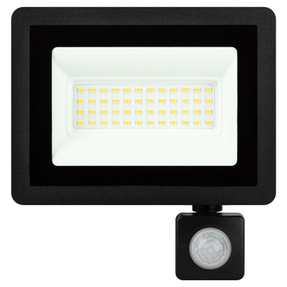 Прожектор светодиодный уличный ЭРА LPR-042-2-65K-050 50Вт 6500K IP44 рег ИК д/д гарантия 2 года | Прожекторы Стандарт