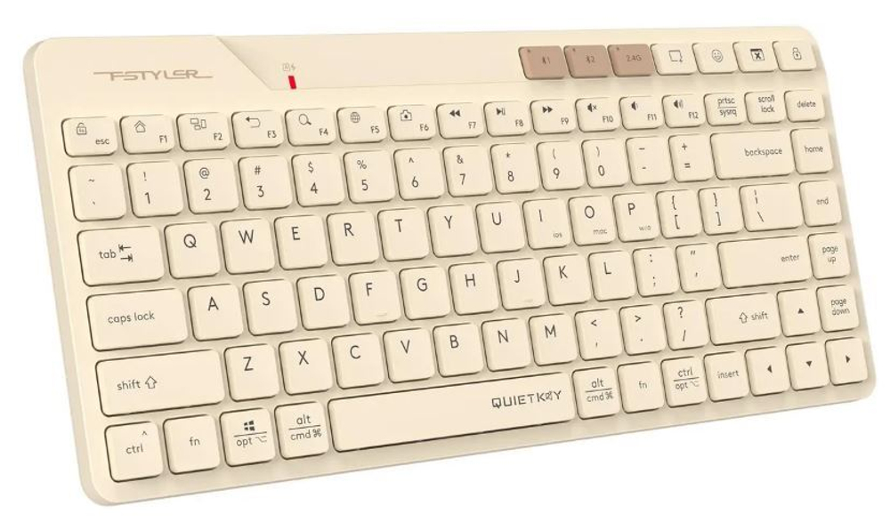 Клавиатура Wireless A4Tech Fstyler FBK26C AS