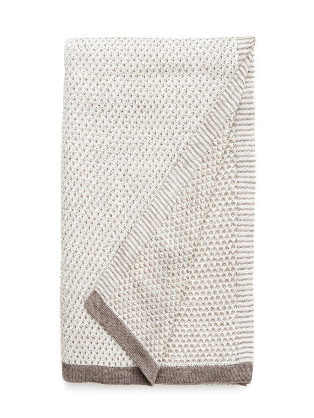 Плед 130x180 Elvang Raindrops Ivory Дания вид