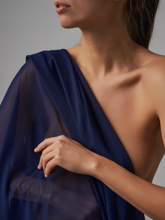 Сетка эластичная Lauma оптом, арт. 556, темно-синий 061