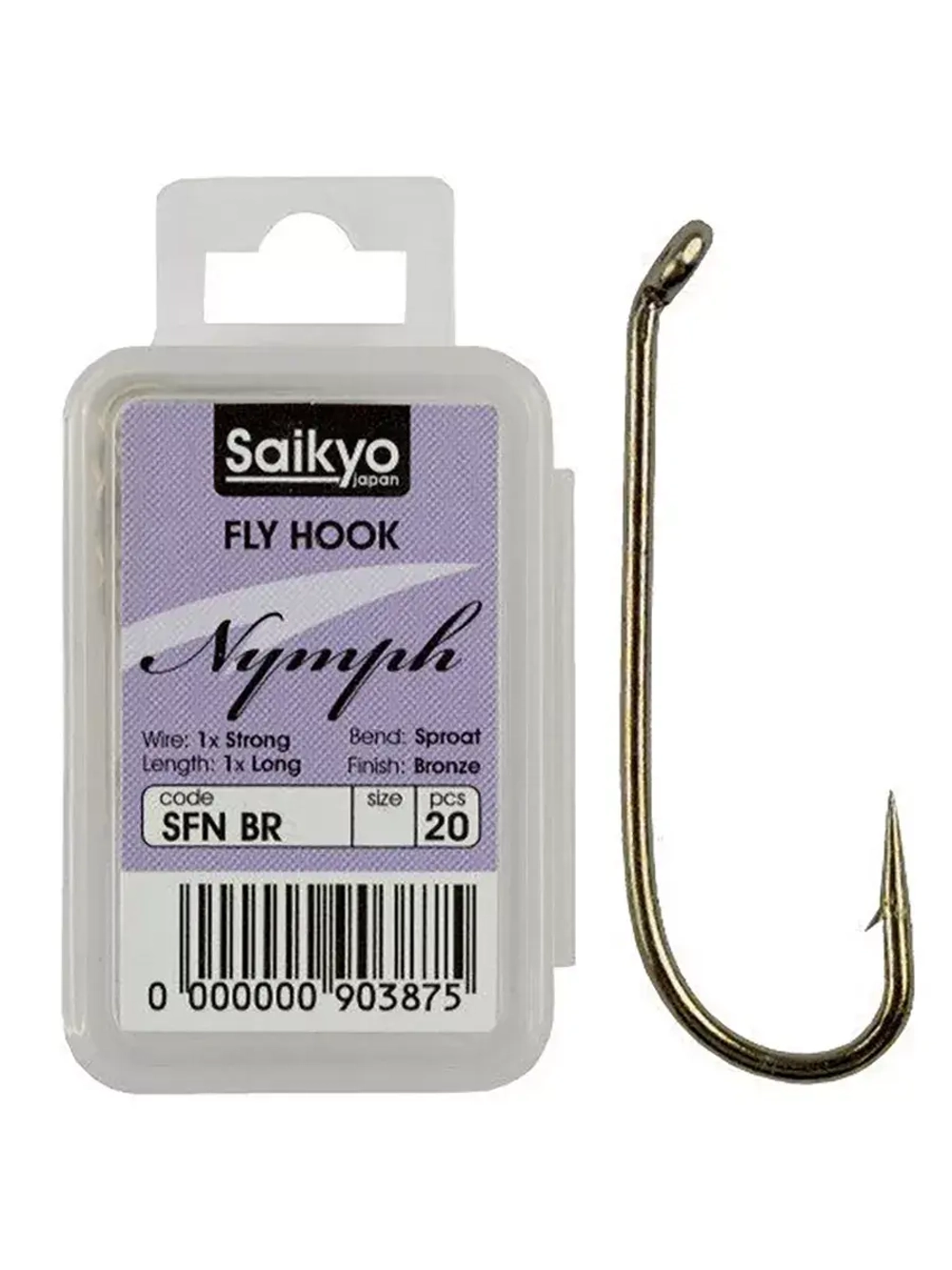 Крючки для рыбалки Saikyo KH-72470 Nymph BR