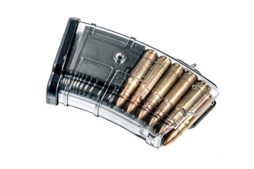 Магазин PufGun для Сайга-МК, 7,62×39, 10 патронов, прозрачный