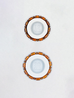 Браслет на руку. Янтарь натуральный формованный