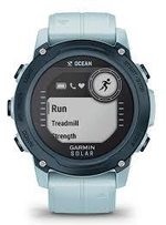 Часы для дайвинга Garmin Descent G1 Solar Ocean Edition лазурного цвета, 010-02604-04