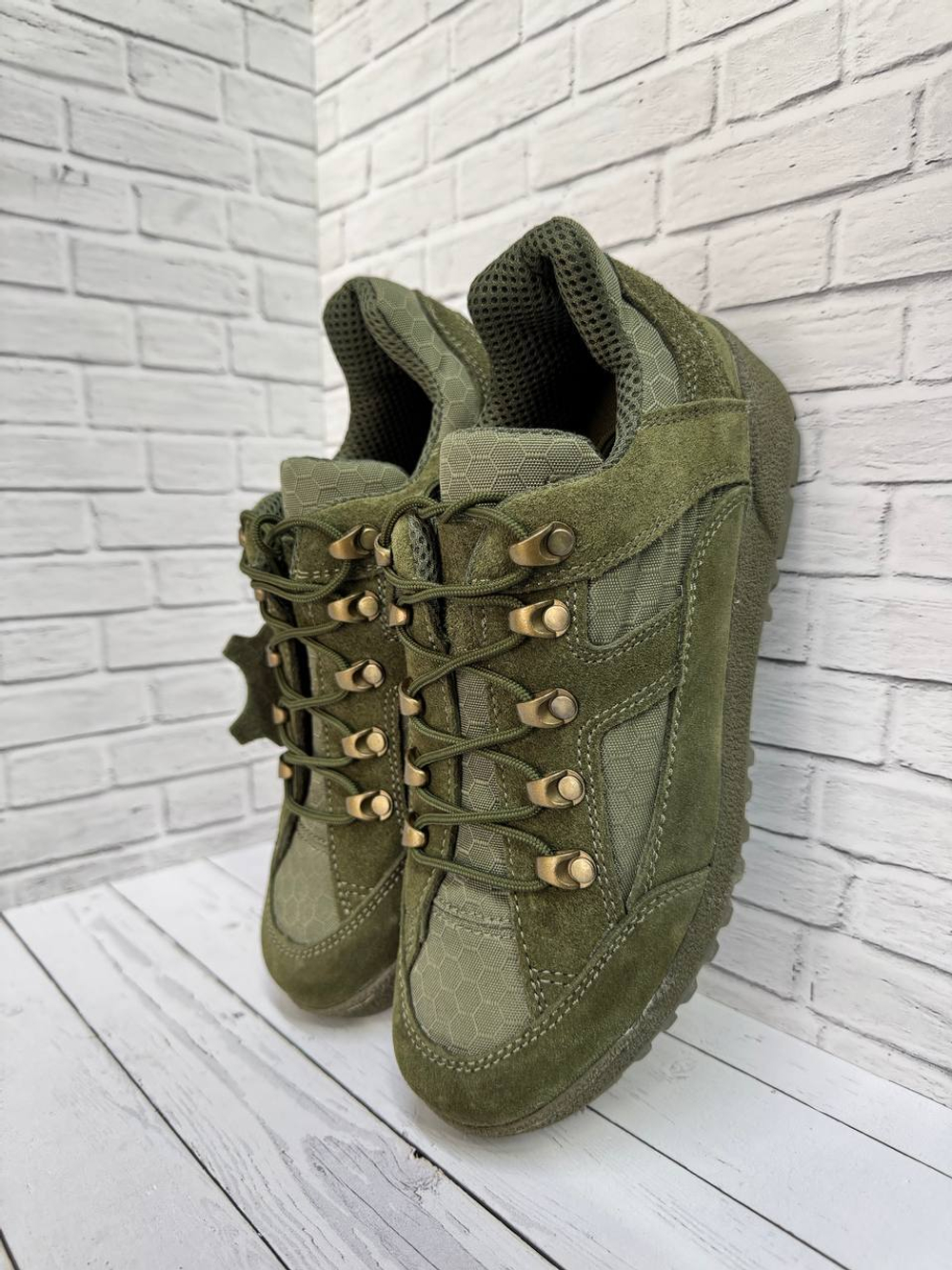 Полуботинки Traveler / весна-лето / олива