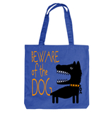 Тканевая сумка "Осторожно, злая собака"