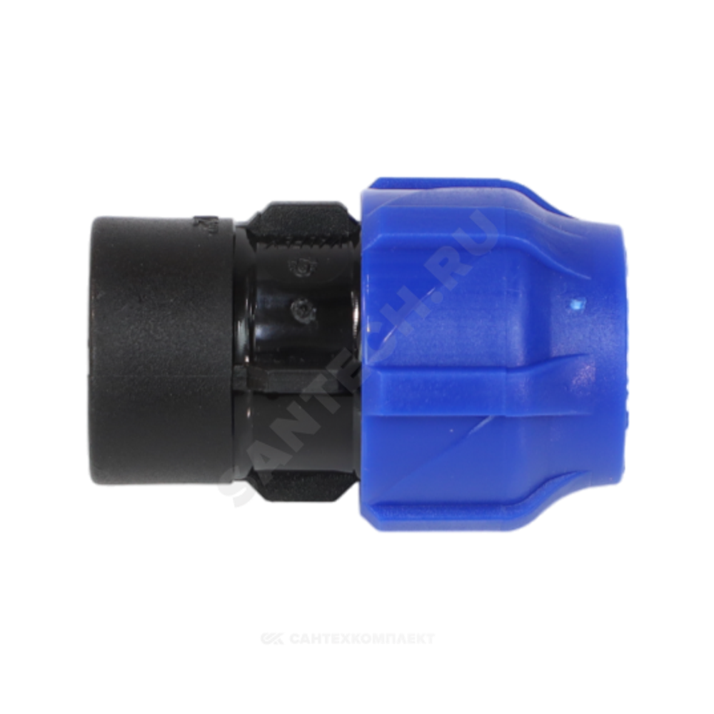 Муфта компрессионная ПЭ Дн 40х1 1/2" ВР Ру16 VALFEX 121001240112