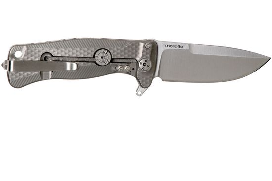 Складной нож Lion Steel "SR-22" L/SR22 G c клинком из стали Uddeholm Sleipner®, рукоять титан