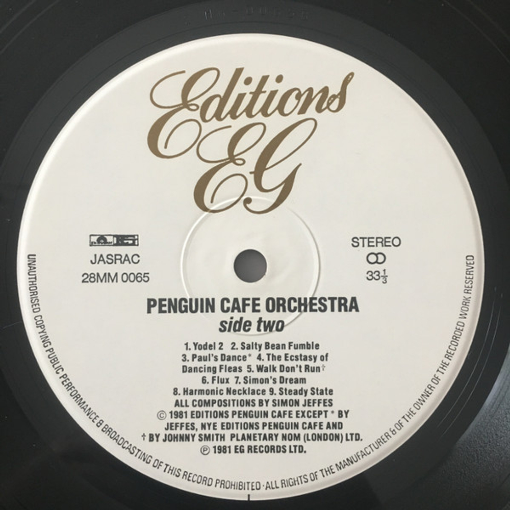 Penguin Cafe Orchestra - Penguin Cafe Orchestra - Japan OG