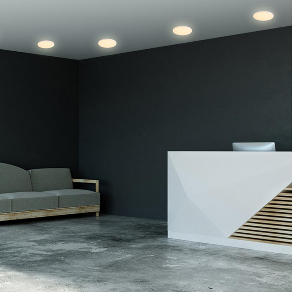 358144 SPOT NT19 500 белый Встраиваемый светильник IP20 LED 4000K 18W 85 - 265V MON