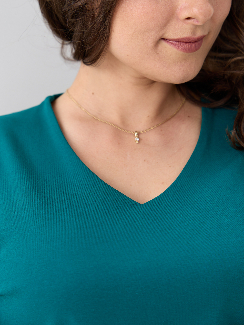 Лонгслив ЛНкл-080/изумруд