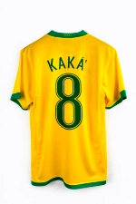Футболка футбольная сборной Бразилии 2006 Кака 8
