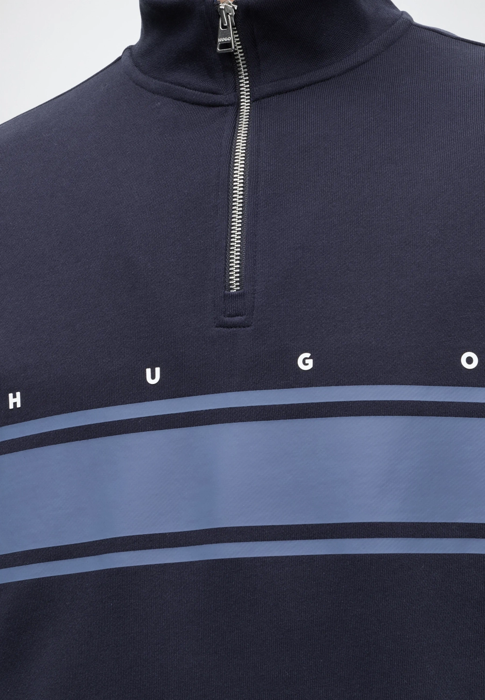 Свитшот на молнии Hugo - dark blue