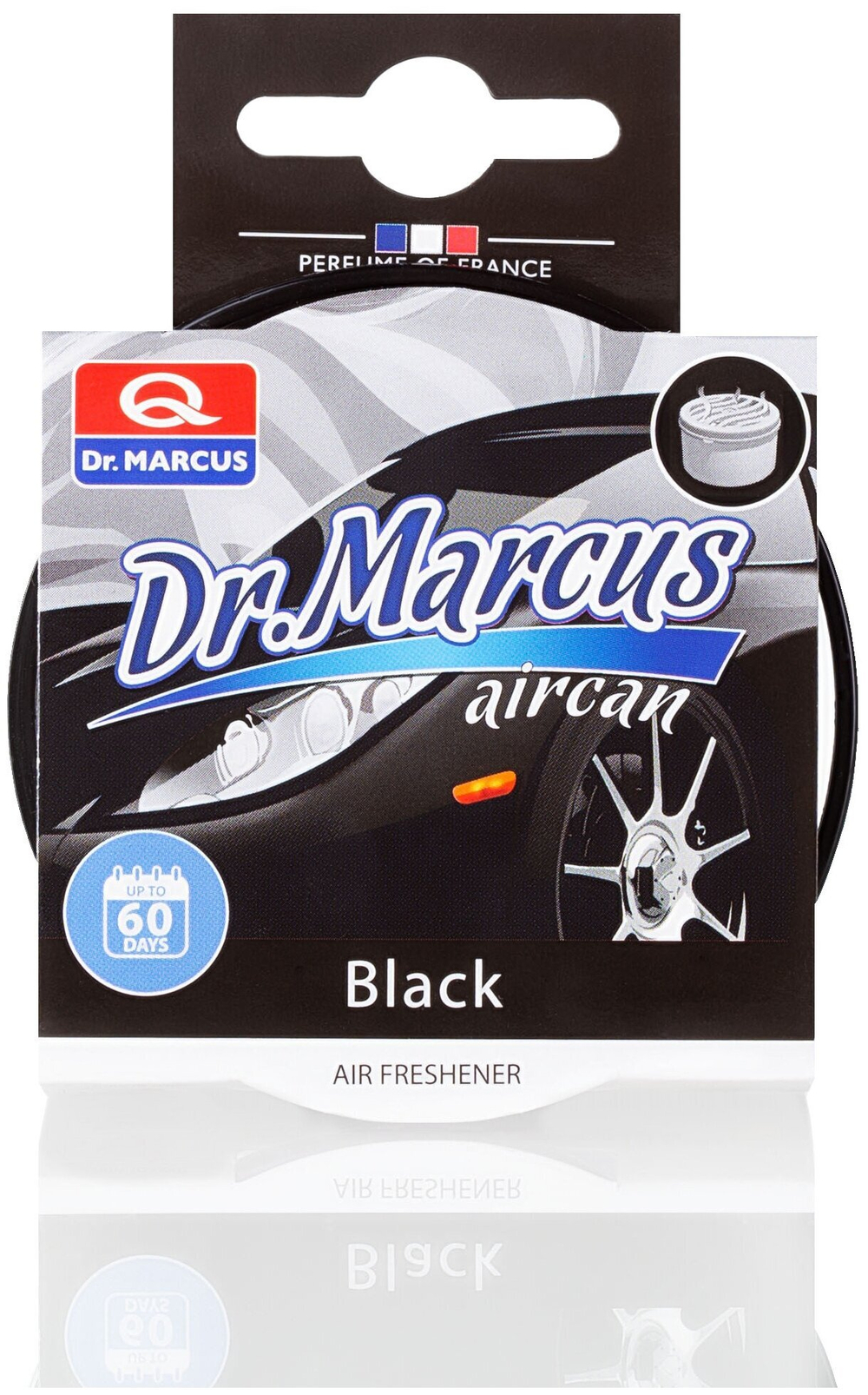МЕТ. БАНОЧКА С АРОМАТ. DR.MARCUS AIRCAN BLACK 40G