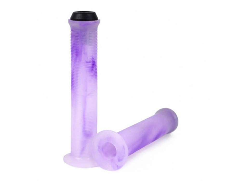 BMX Грипсы Shadow VVS ((прозрачный / фиолетовый) арт: 140-07020)