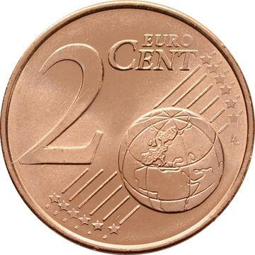 2 евроцента 2004 Греция (2 euro cent)