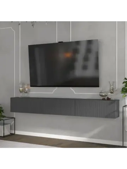 Тумба под телевизор подвесная 180х33х33 см