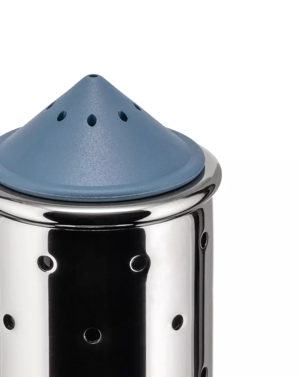 Alessi - Солонка с черной крышкой / артикул   MGSAL B  / GTIN 8003299946976