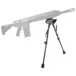 Сошки Vector Optics 9-13.5” для установки на антабку (карбон,регулируемые, фиксация рычагом,+переходник на weaver) высота от 22 до 34см (RSCFP-09P)
