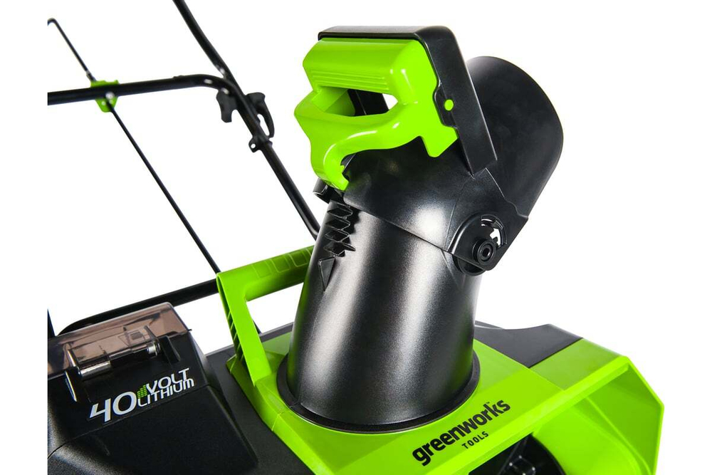 Аккумуляторный бесщеточный снегоуборщик GreenWorks GD40STK4