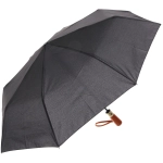 Зонт мужской автомат «Ultramarine - Кэжуал», цвет черный, d98, длина в слож. виде 28