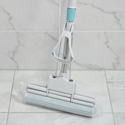 Швабра для пола с отжимом (с насадкой из ПВА), NN50644-13