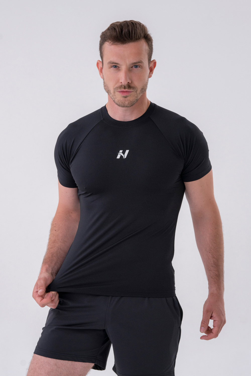 Футболка Functional Slim-Fit T-shirt 324 Черная