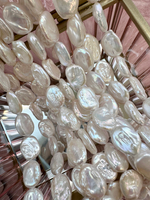 Жемчуг натуральный бусина 13x16мм, 6А (1 штука)