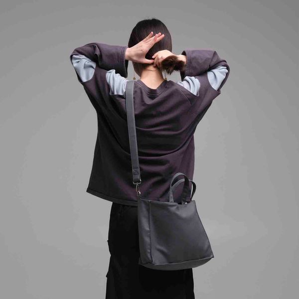 Сумка Тоут Stone серая - фото 2