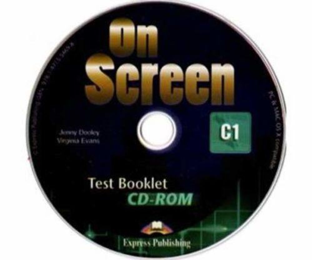 On screen C1 Test Booklet CD-ROM — Диск с тестовыми материалами