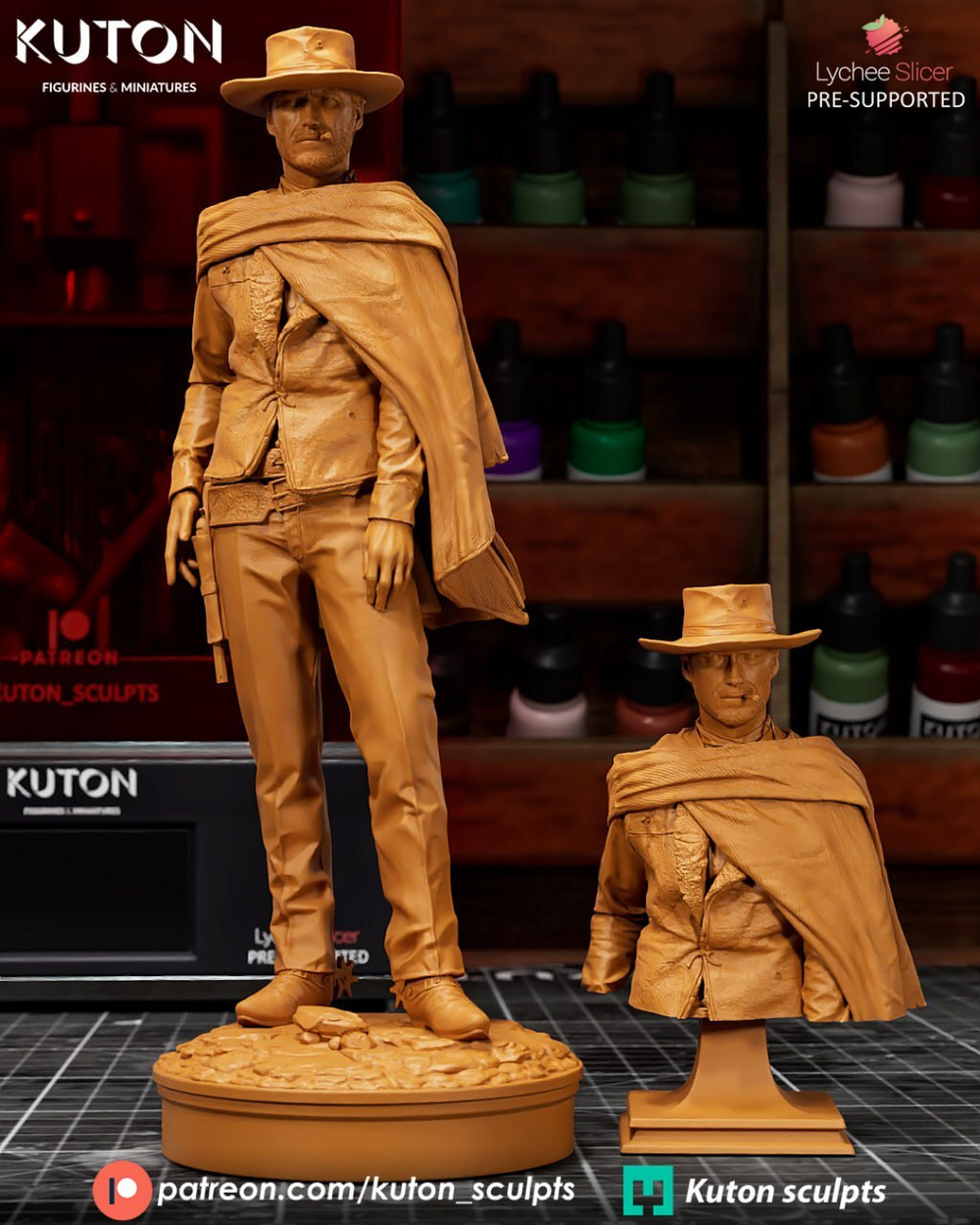 Клинт Иствуд Хороший плохой злой Фигурка