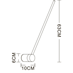 Настенный светильник Arte Lamp A2027AP-1PB