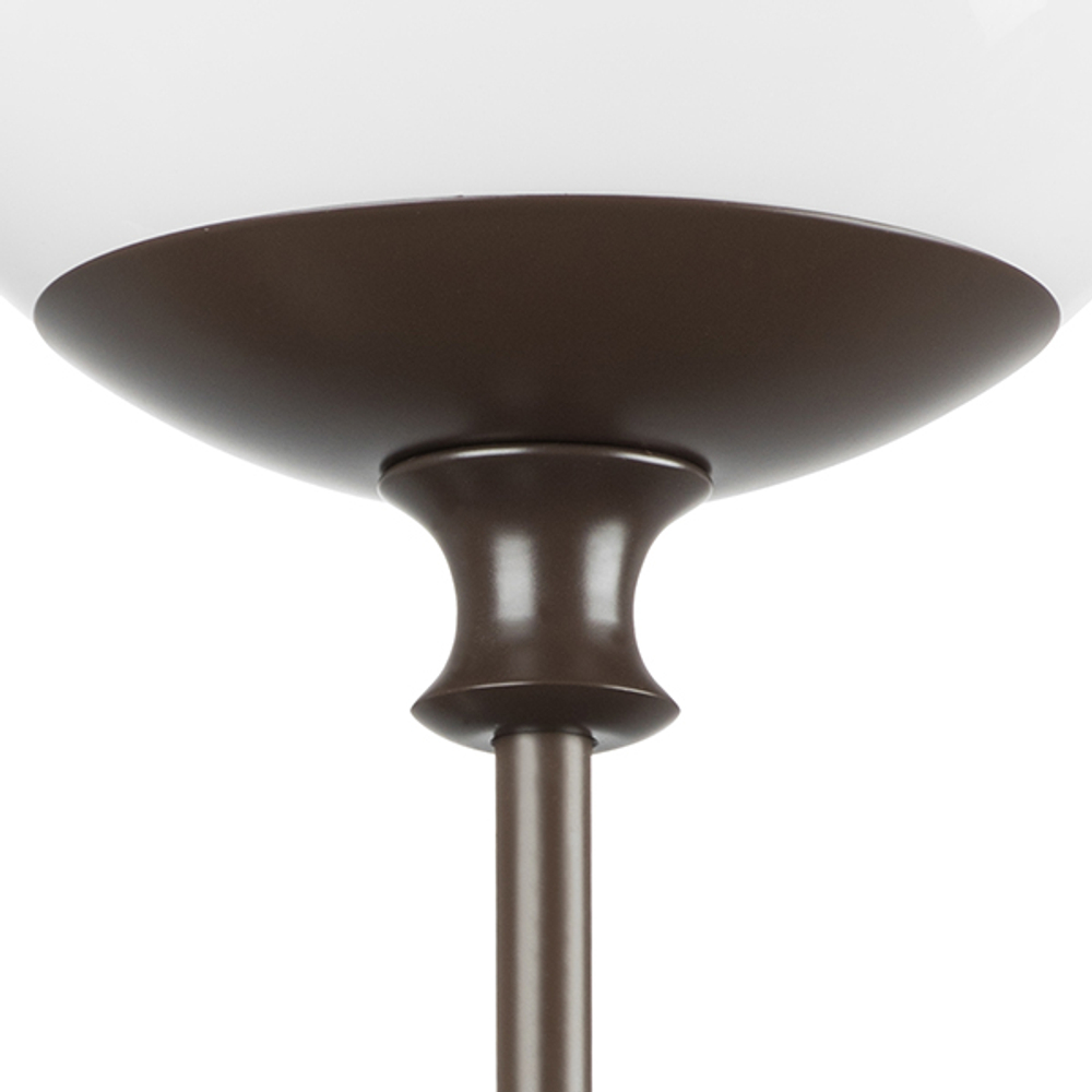 813617 Бра GLOBO 1х40W E14 умбра/белый