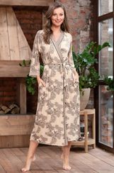 Женский длинный халат Mia-Amore AELITA АЭЛИТА 1719