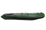 YACHTMAN-340 НДНД (Яхтман) зеленый-черный (лодка ПВХ нднд под мотор с усилением)