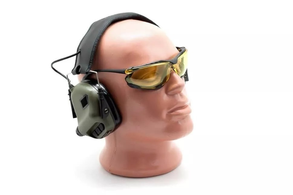 Наушники активные EARMOR ME 4 GN (green) (активный режим - шумодавление 82ДБ, пассивный режим - шумоподавление 22ДБ)