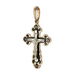 Крест с эмалью