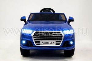 Детский электромобиль River Toys AUDI Q7 QUATTRO синий