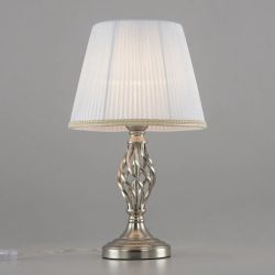 Citilux Вена CL402811 Настольная лампа с абажуром Хром