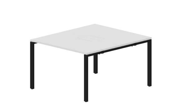 Составной стол Strike на 2 рабочих места 1180х1366х750мм (меламиновые аутлеты)